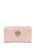 Dolce & Gabbana Devotion continental zipped wallet - Pink