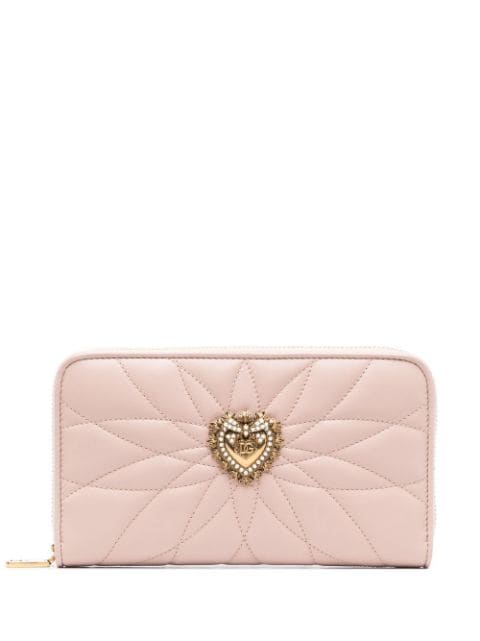 Dolce & Gabbana - Devotion continental zipped wallet