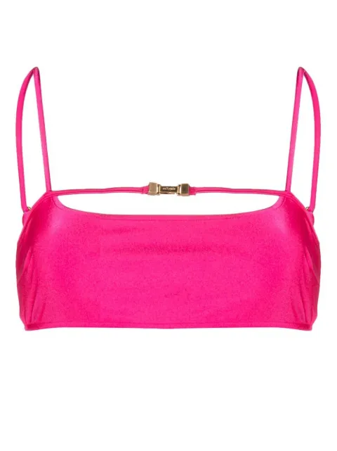 Cult Gaia chest strap-detail bikini top