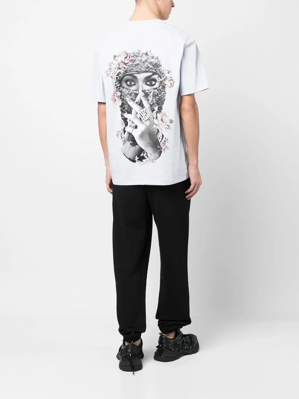 

Ih Nom Uh Nit graphic-print jersey T-shirt - Purple