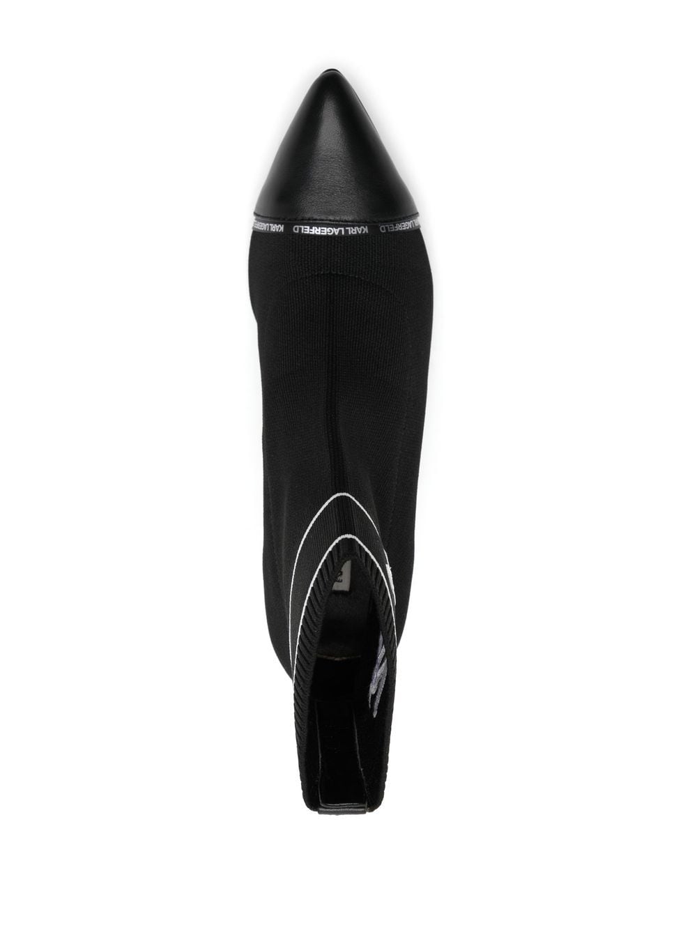 Shop Karl Lagerfeld Pandara 60mm Ankle Boot In Schwarz