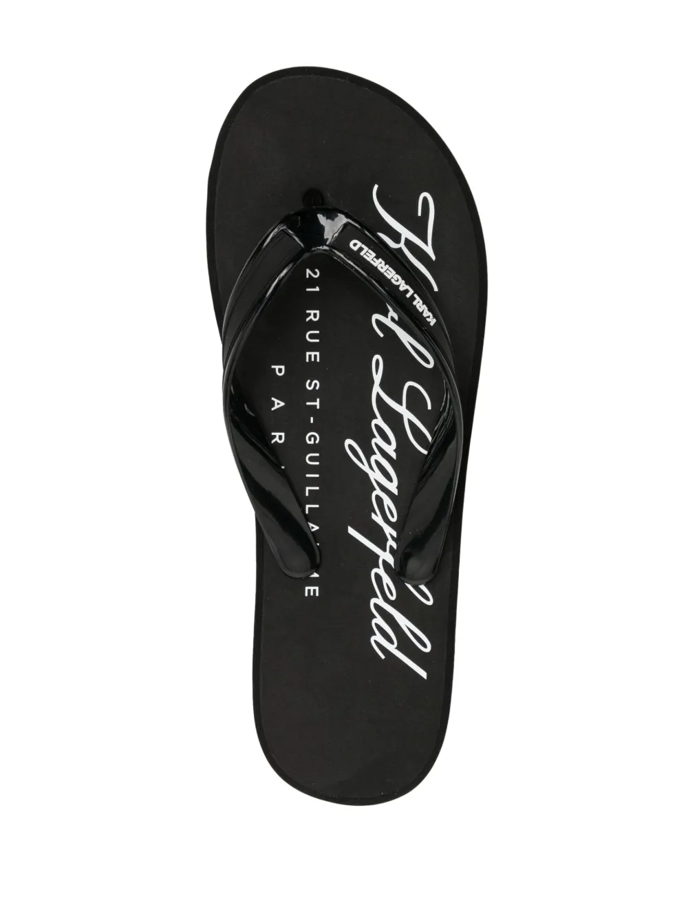 Karl Lagerfeld Kosta Hotel Karl Flip Flops - Farfetch