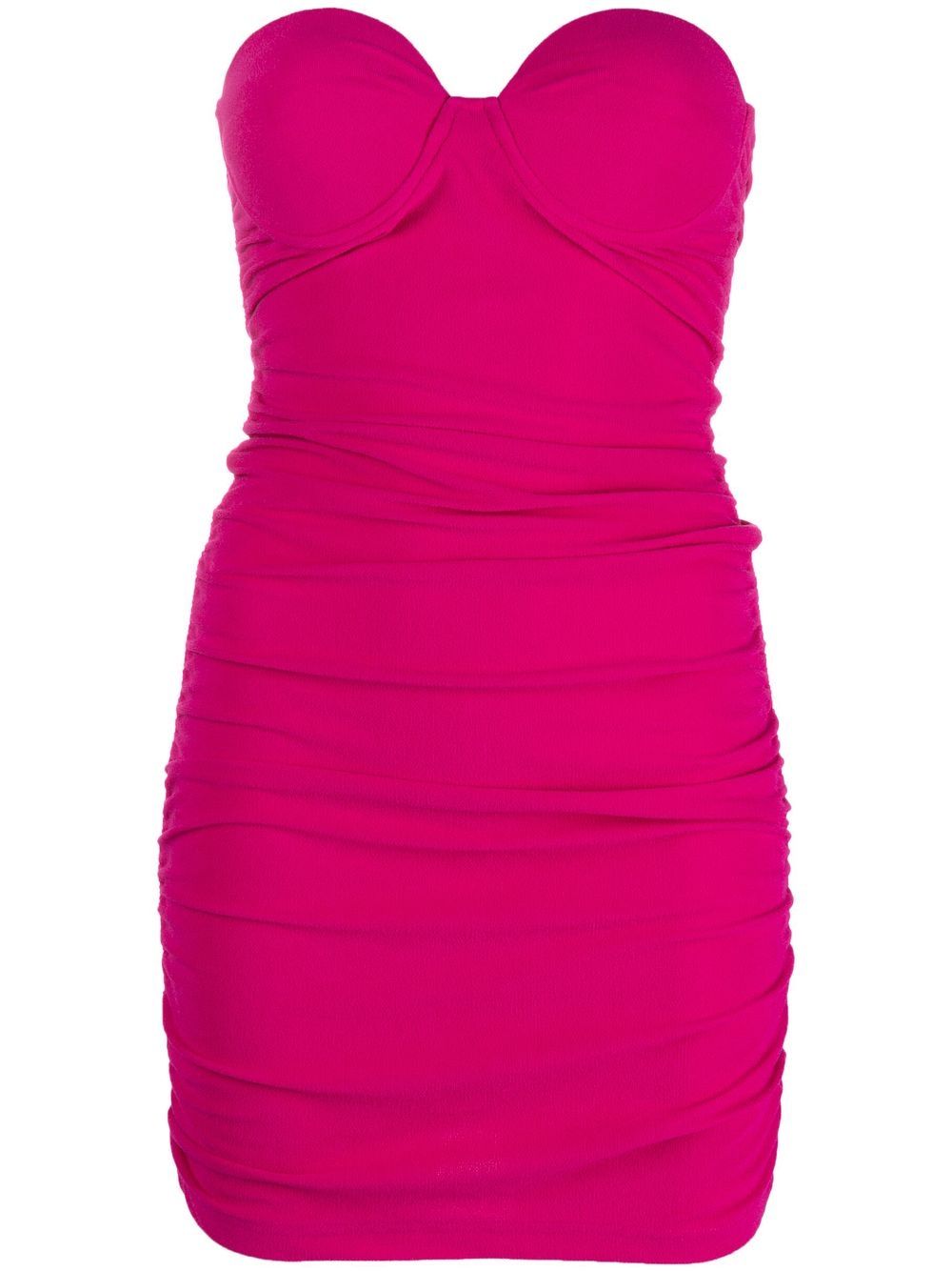 

Reina Olga Dirty Diana ruched mini dress - Pink