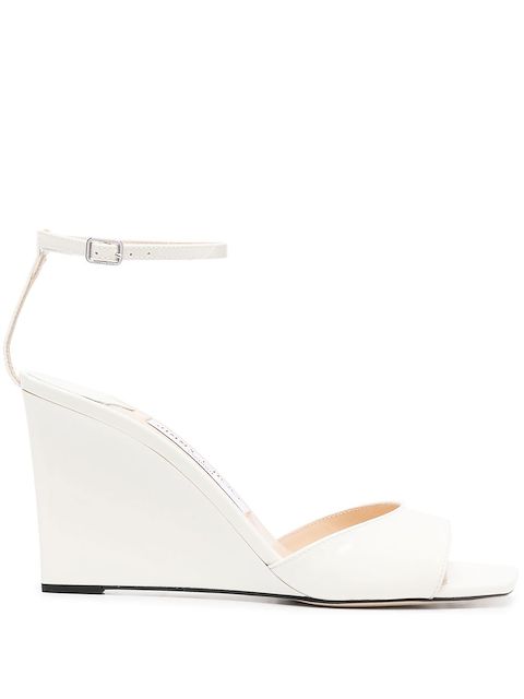 Jimmy Choo Brien 90mm wedge sandals