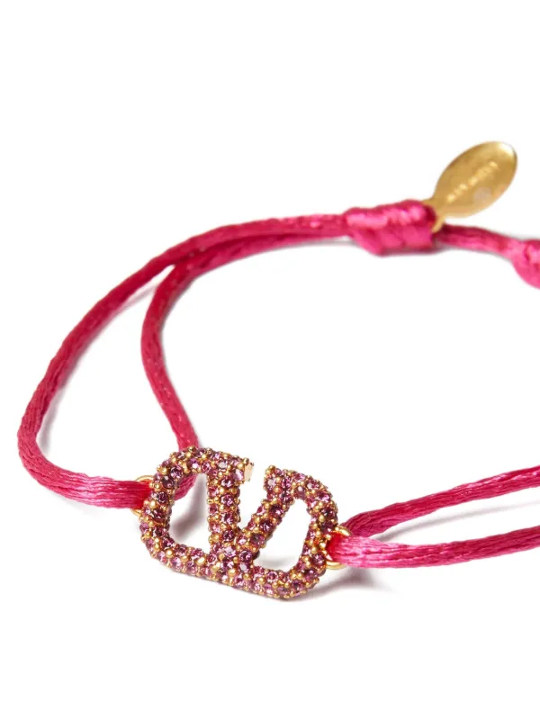 ブレスレット VALENTINO GARAVANI MINI VLOGO SIGNATURE BRACELET Vlogo Signature Bracelet In Metal And Swarovski® Crystals