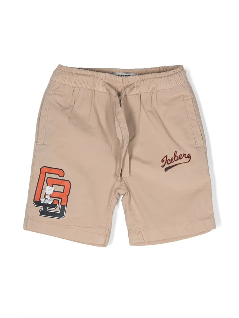 

Iceberg Kids bermudas con logo estampado - Neutro