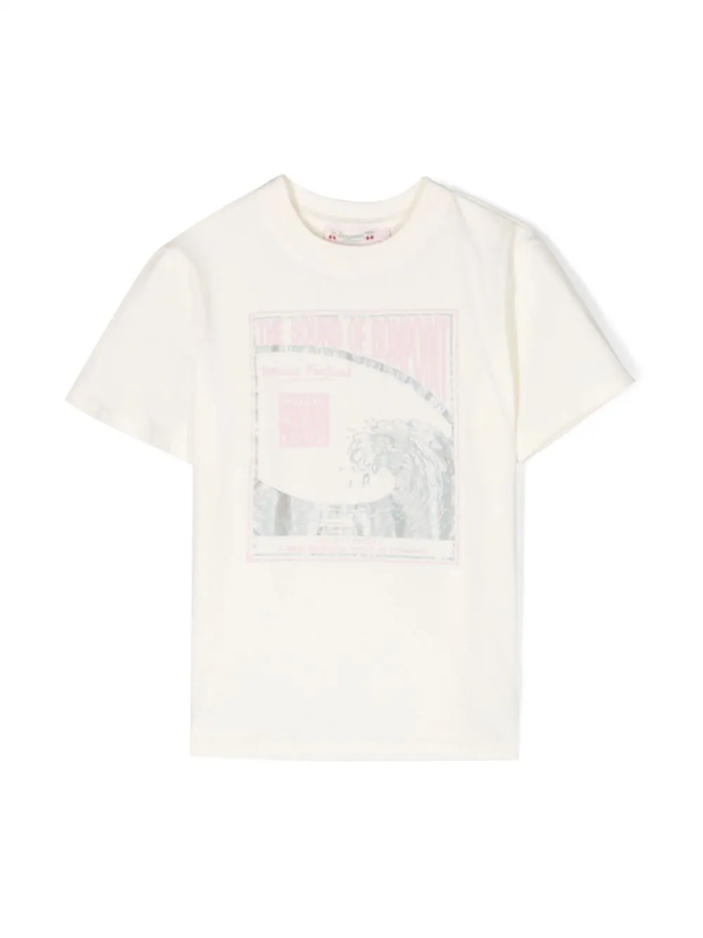 

Bonpoint graphic-print cotton T-shirt - White