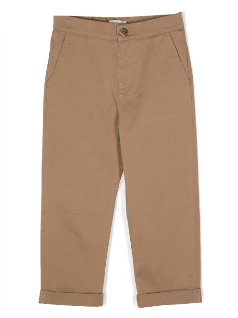 Golden Goose Kids embroidered-detail chino trousers