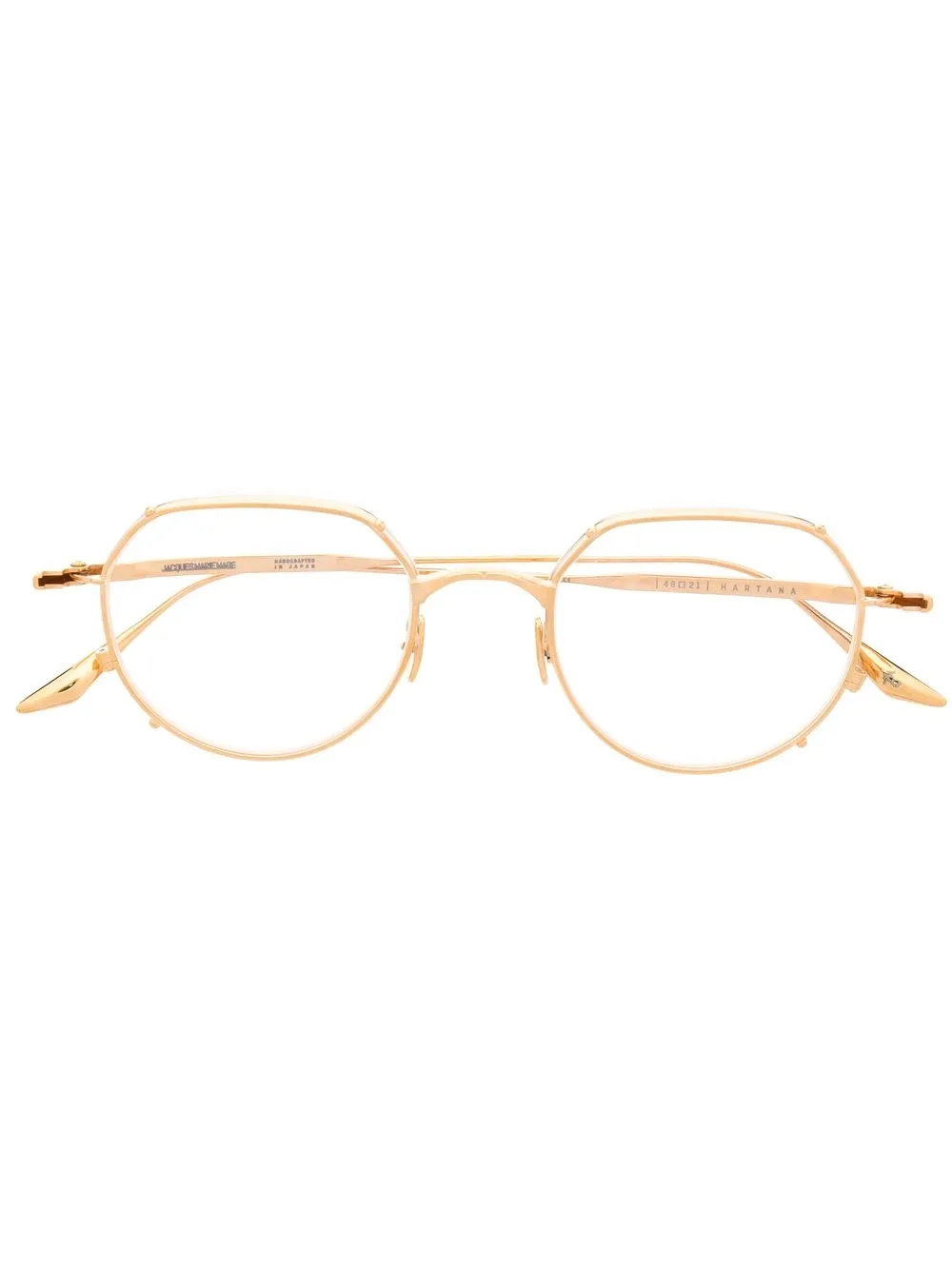 Jacques Marie Mage Hartana titanium optical glasses | Gold | Image 1