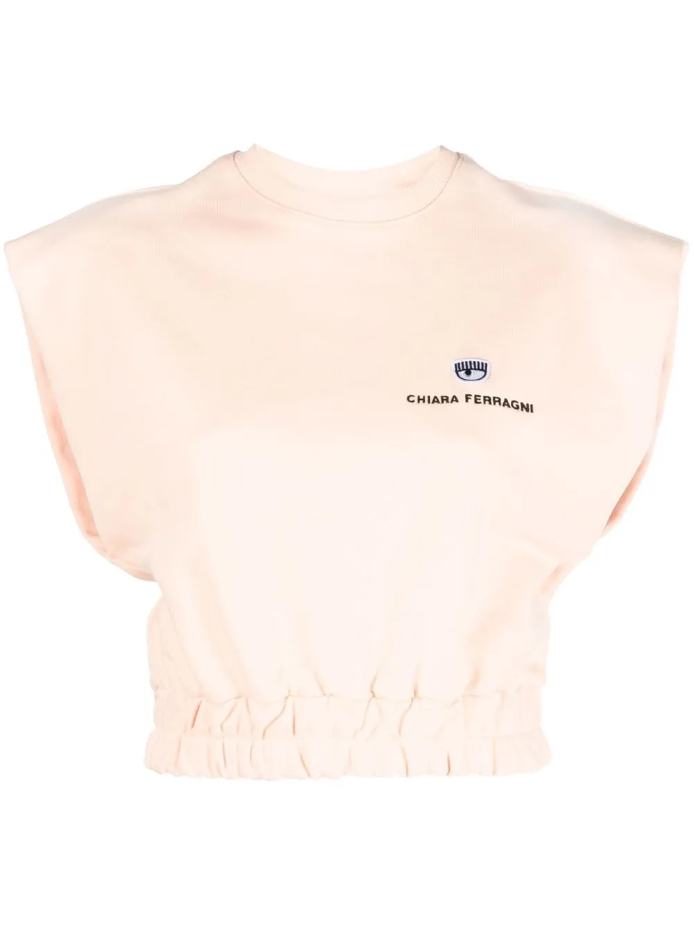 

Chiara Ferragni sudadera con parche del logo - Naranja