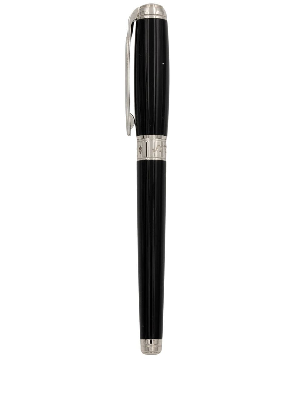 St Dupont Line D Medium Rollerball Pen In Black