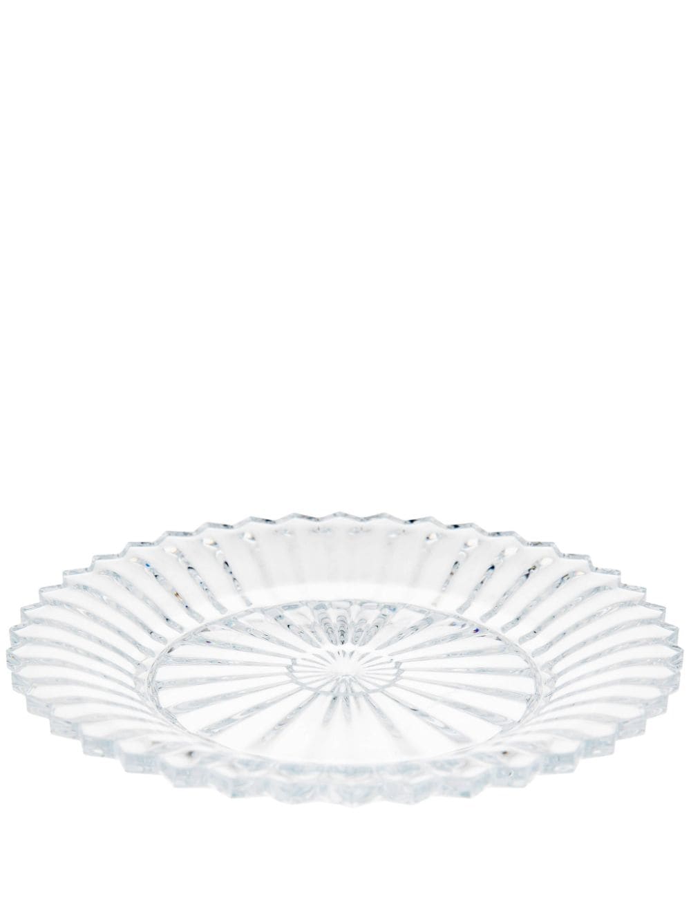 Baccarat Mille Nuits Crystal Dessert Plate In White
