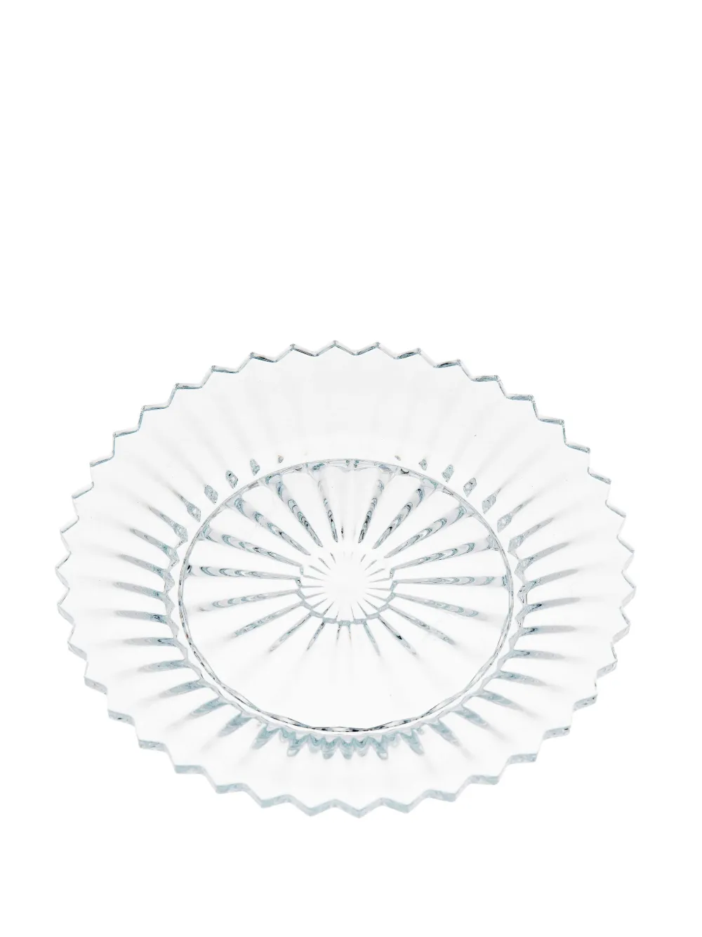 Baccarat Dessertbord met kristal - Wit