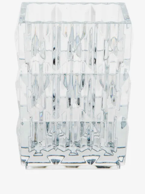 Baccarat Louxor crystal rectangle vase
