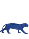 Lladró Panther faceted porcelain figurine - Blue