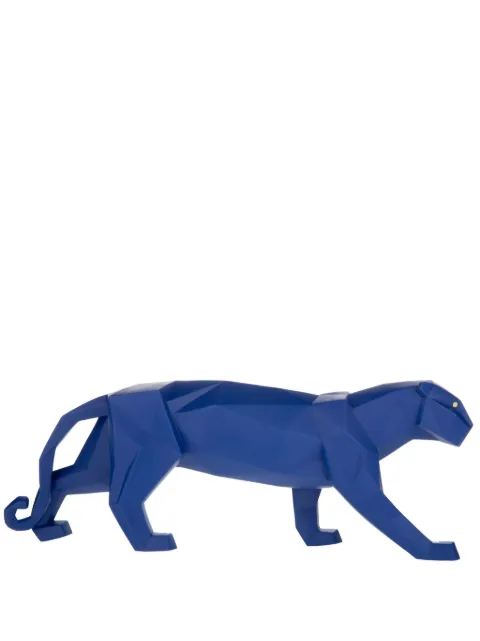 Lladró Panther faceted porcelain figurine