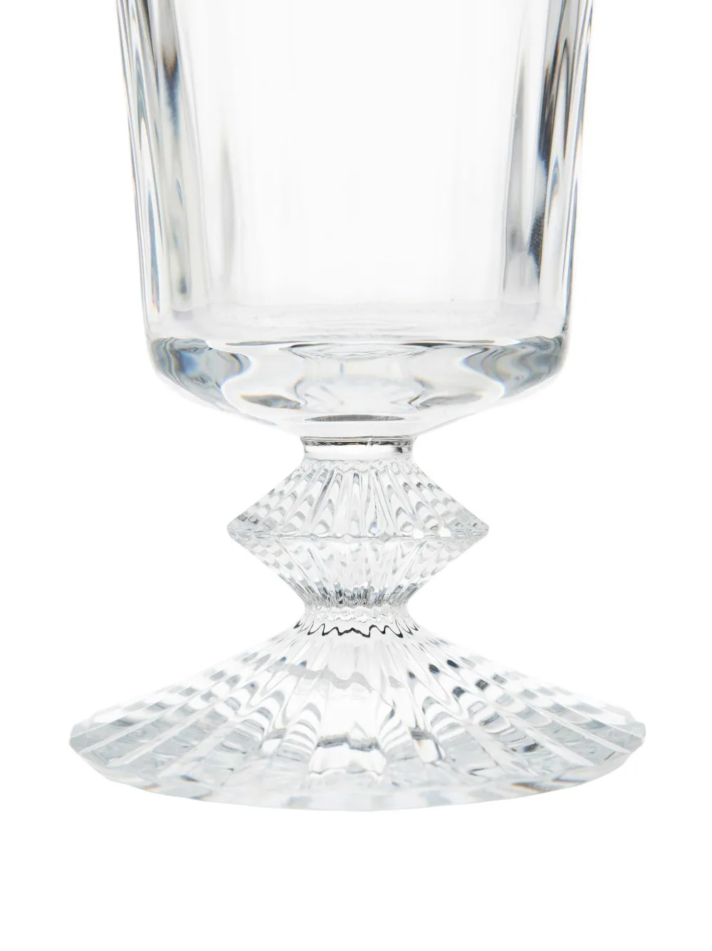 Baccarat Glas met korte steel - Wit