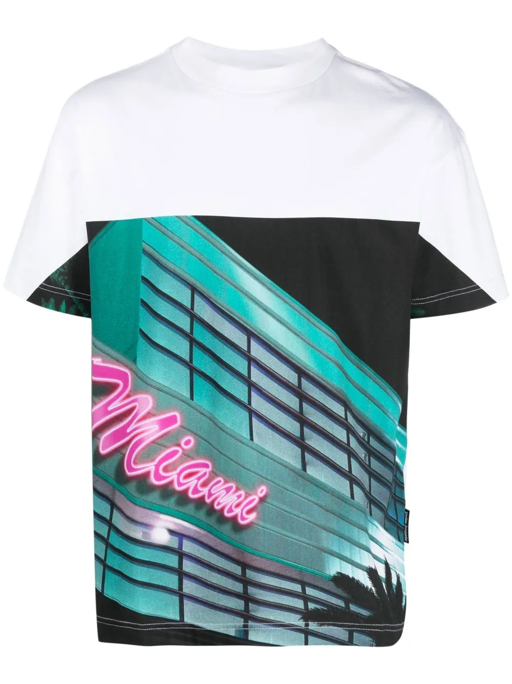 

Palm Angels graphic-print cotton T-shirt - White