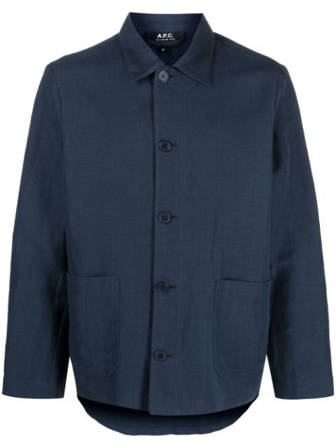 A.P.C. veste à boutonnière