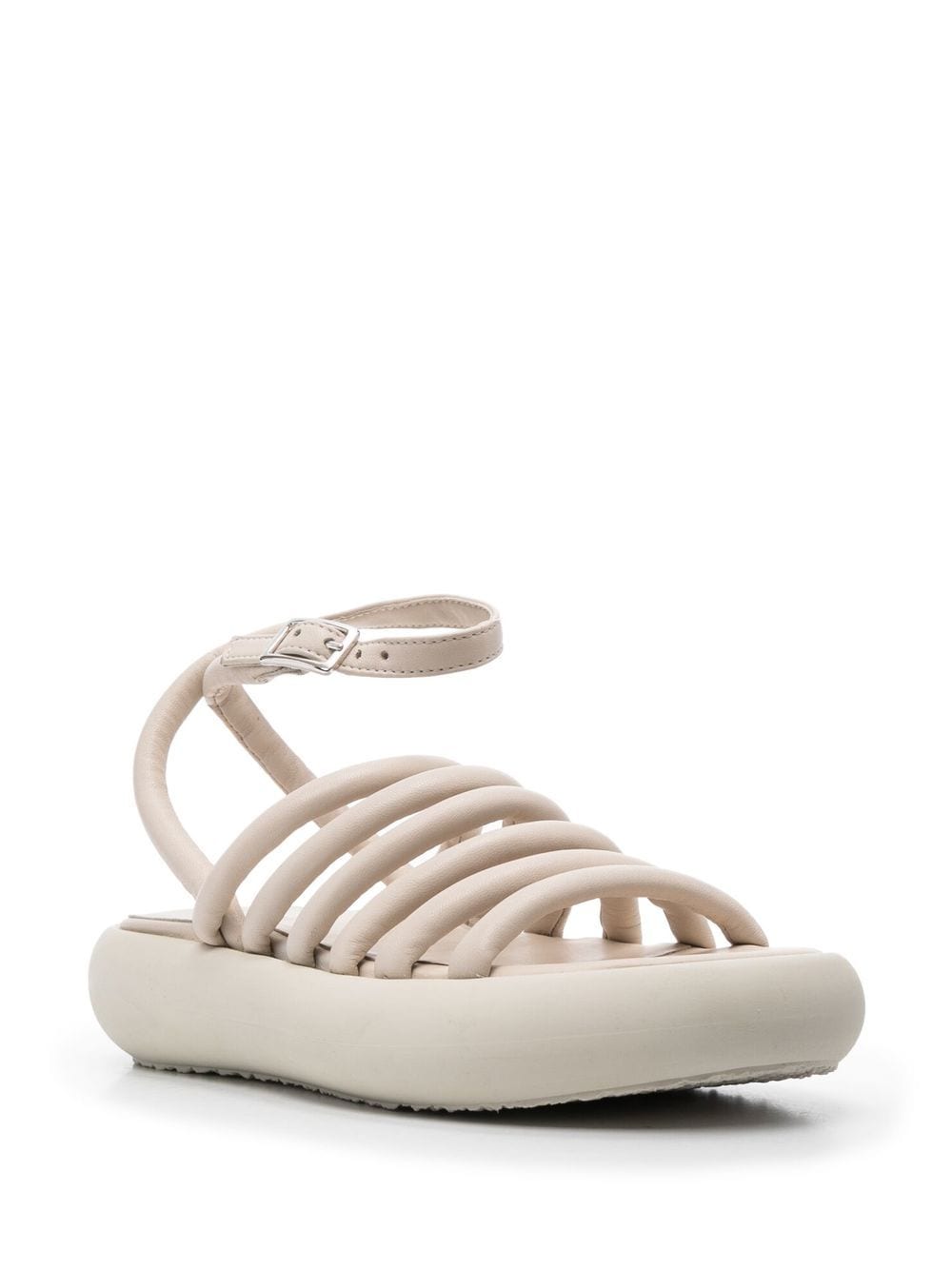 Vic Matie Leren sandalen - Beige