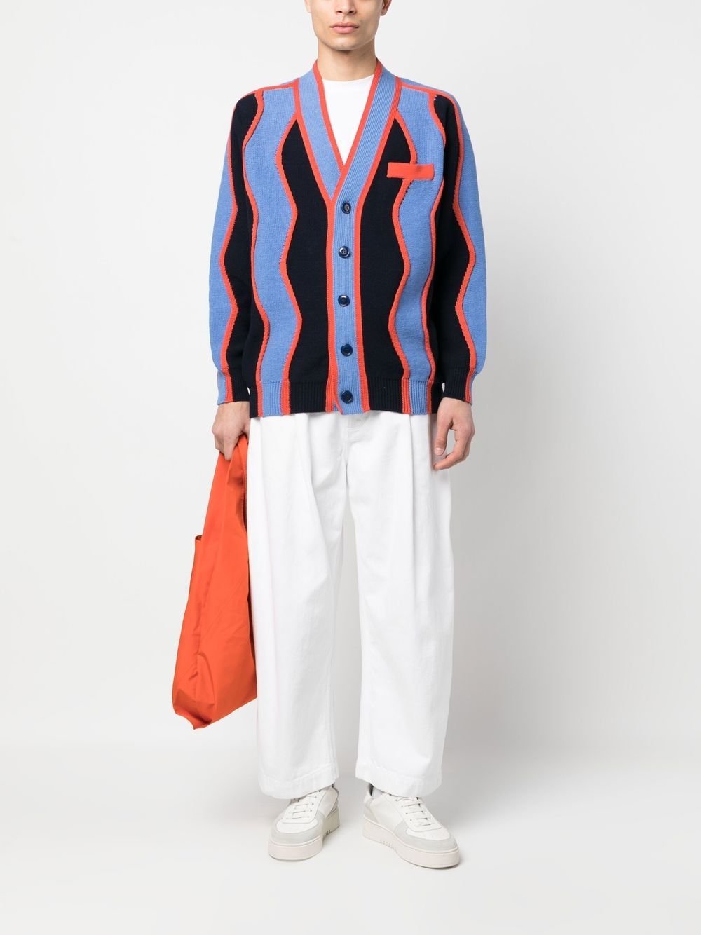 Kenzo Gebreid vest - Blauw