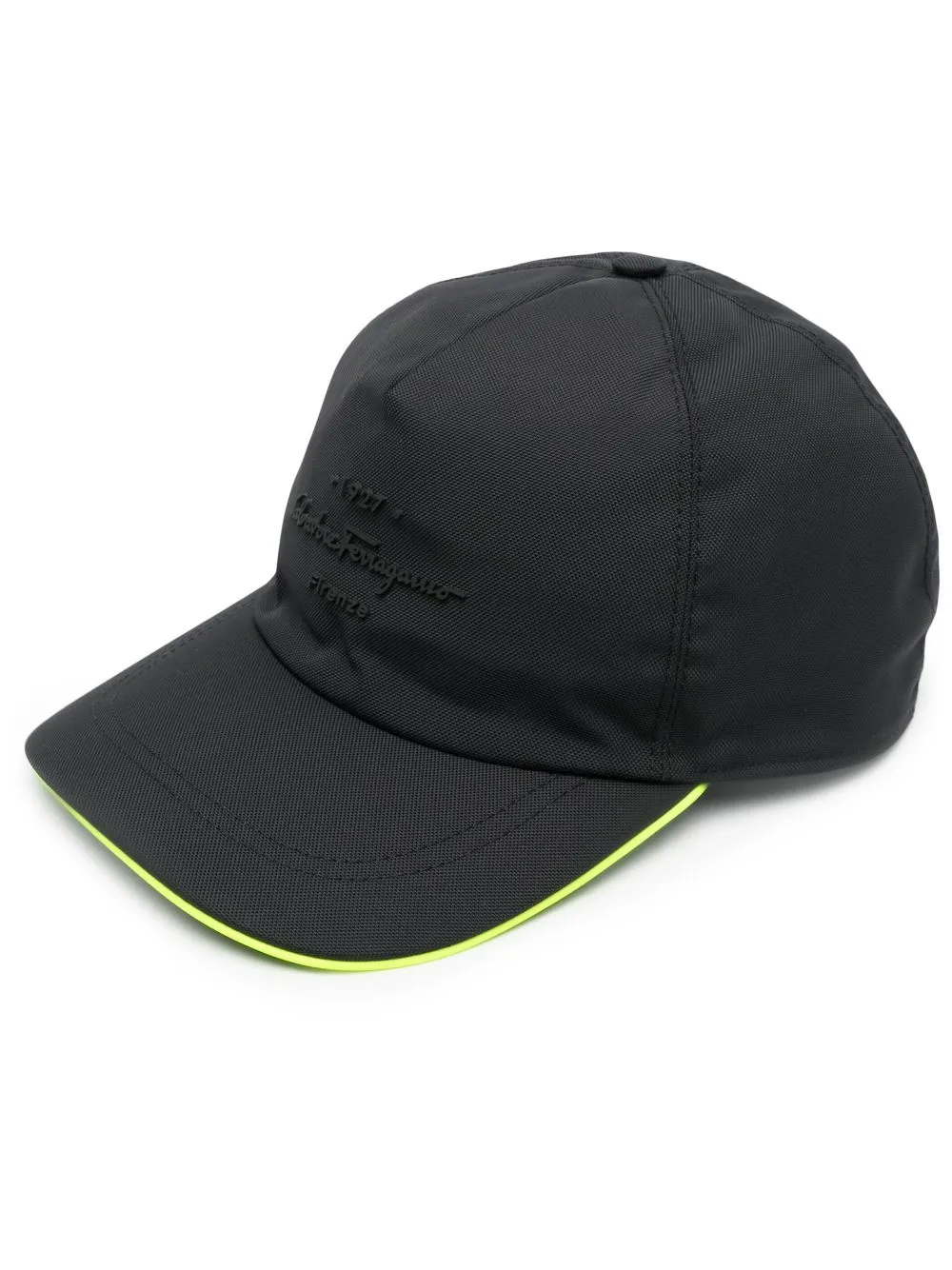 

Ferragamo gorra con placa del logo - Negro
