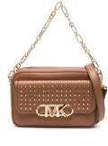 Michael Michael Kors Parker leather crossbody bag - Brown