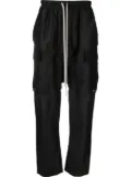 Rick Owens drawstring cargo trousers - Black