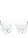 Baccarat Massena crystal tumbler set - White