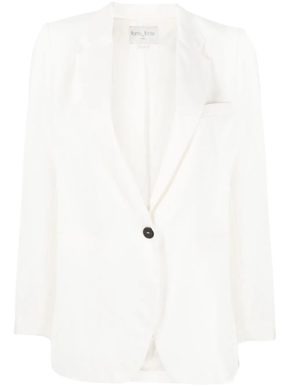 

Forte Forte blazer con botones - Blanco