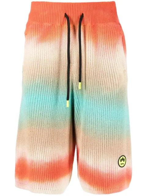 BARROW multicoloured knitted shorts