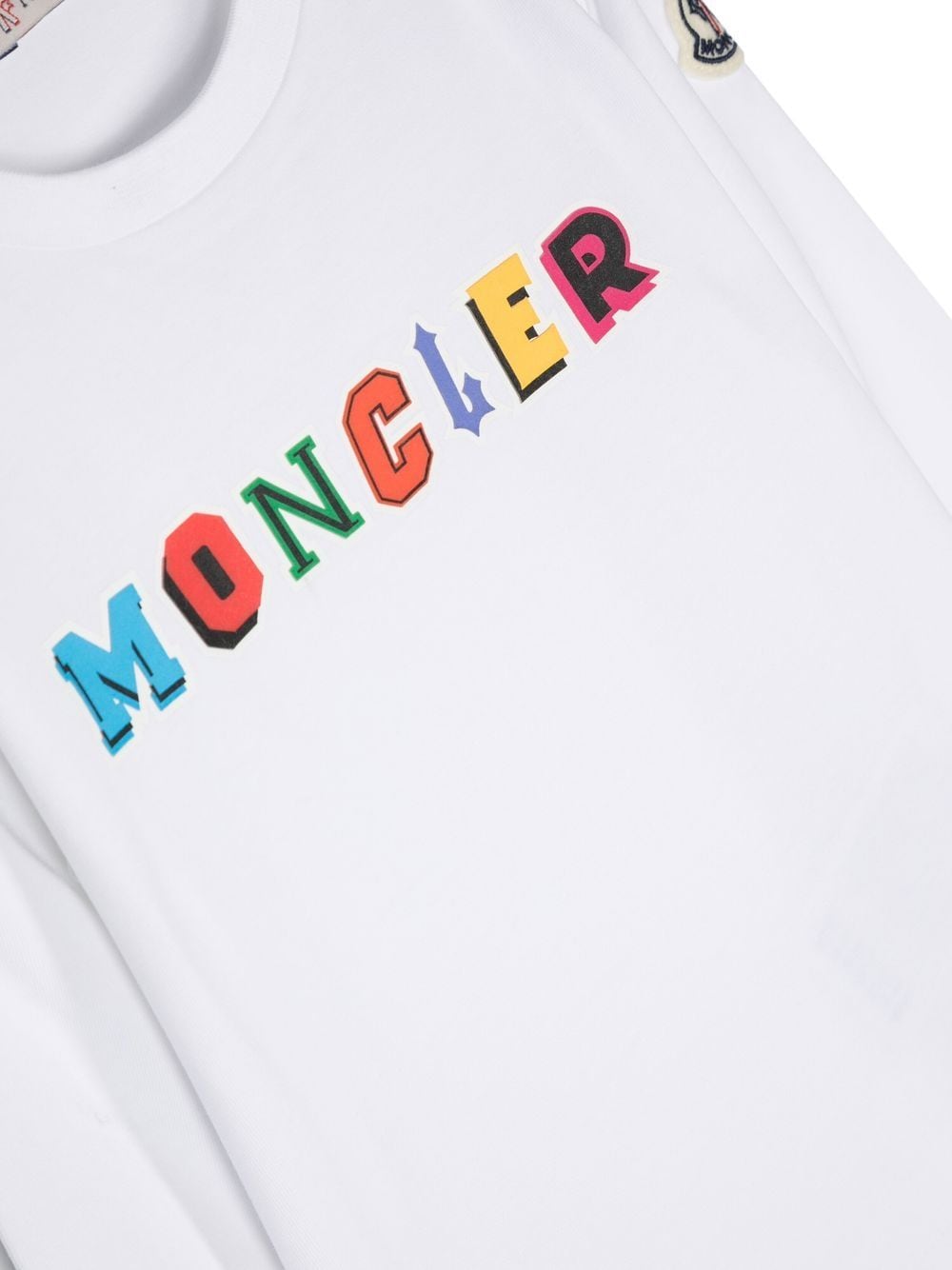 Moncler Enfant logo-print long-sleeve T-shirt - Farfetch