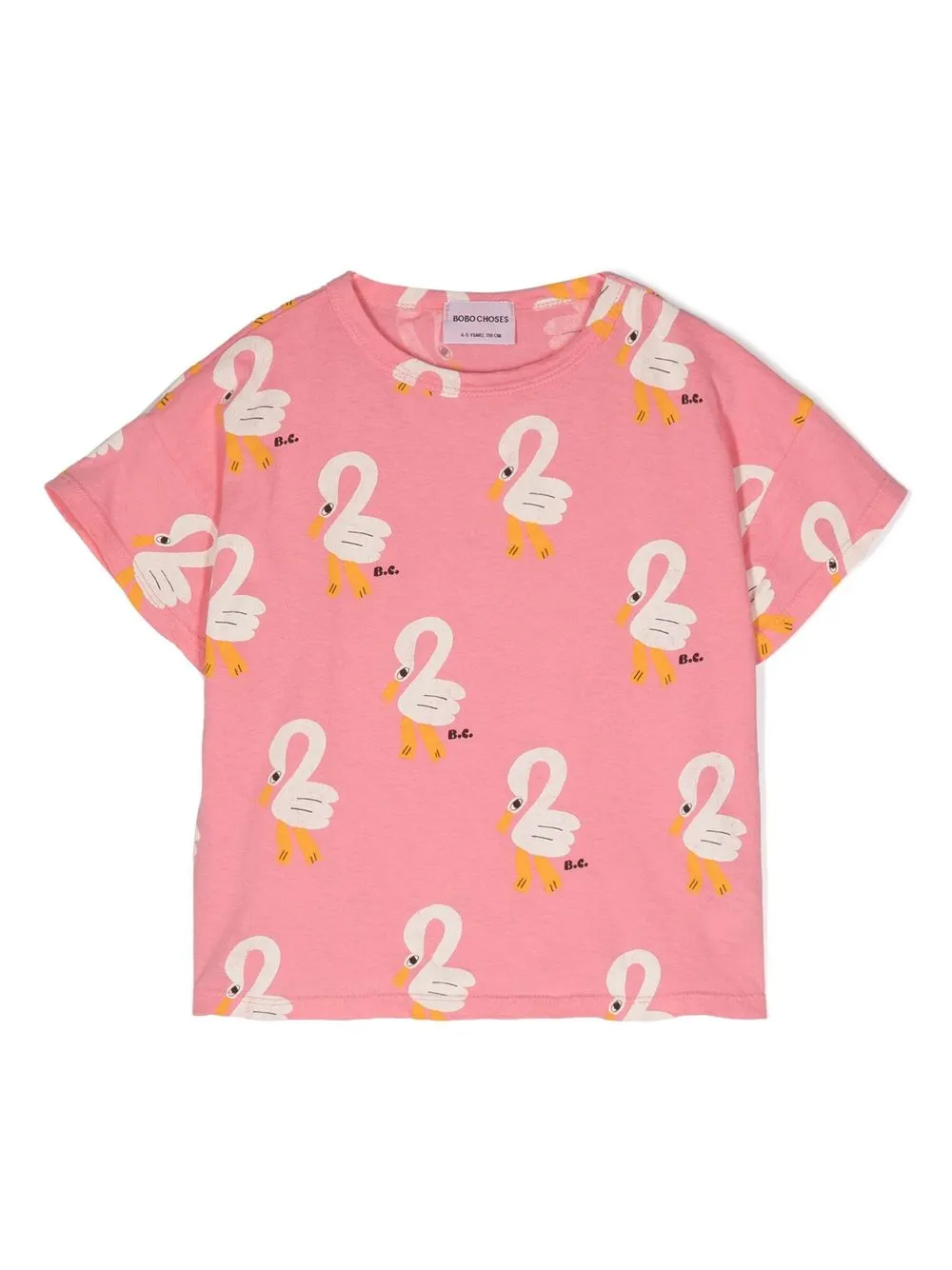 

Bobo Choses swan organic cotton T-shirt - Pink