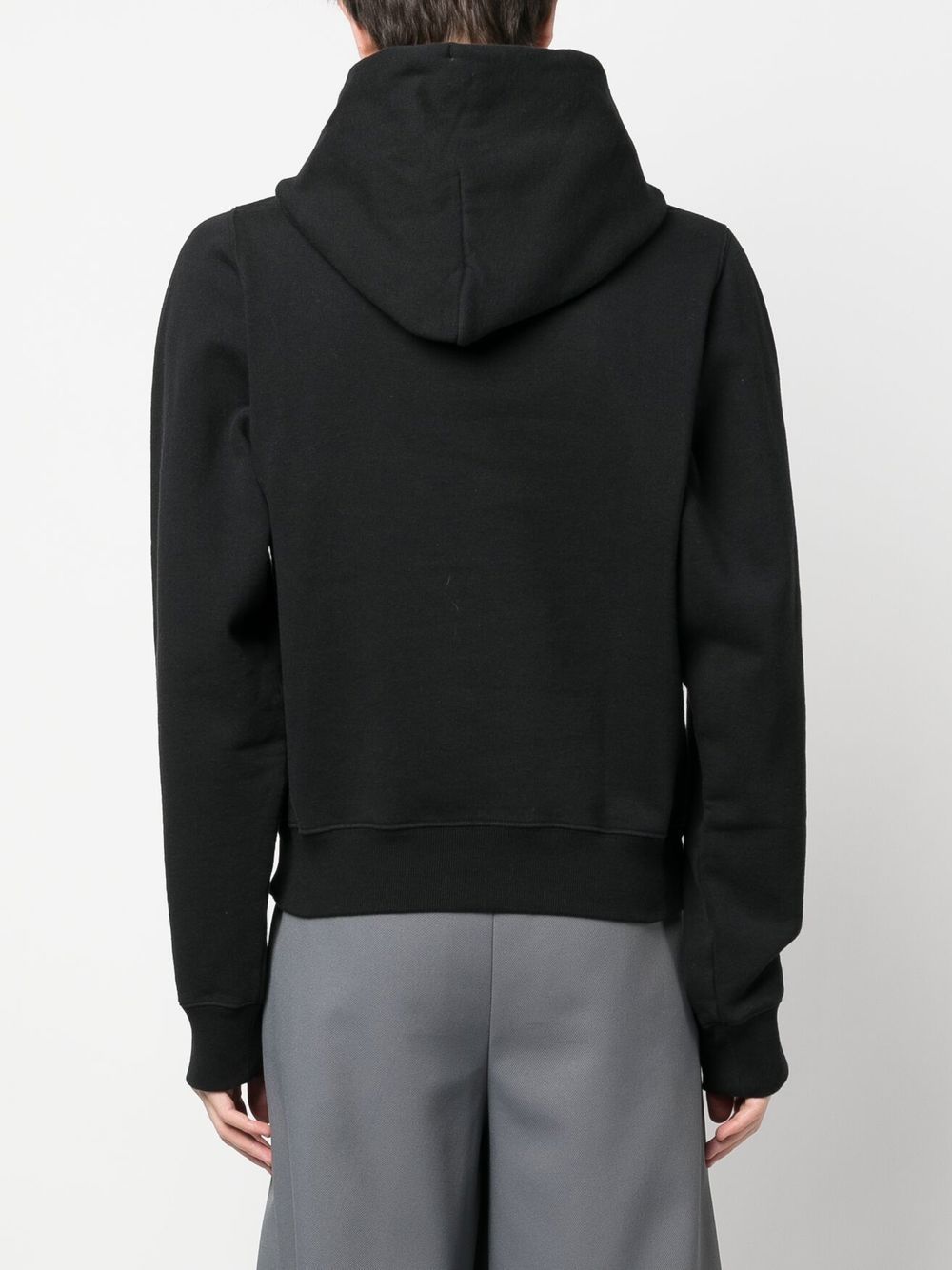 Shop Martine Rose Embroidered Logo Hoodie In Schwarz