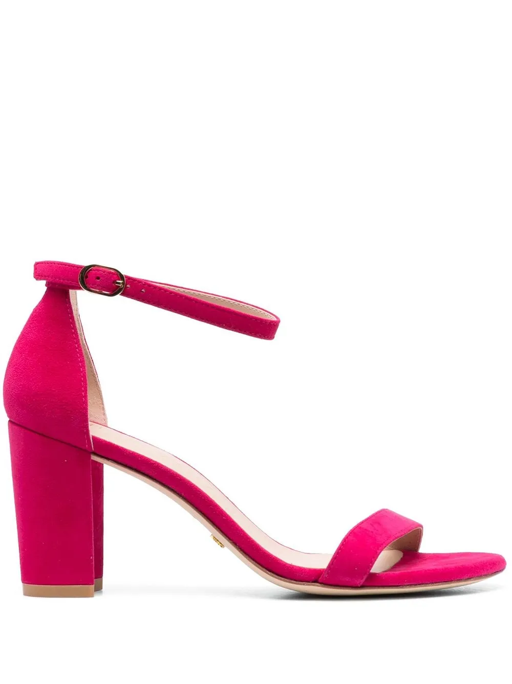 

Stuart Weitzman Nearly 80mm suede sandals - Pink