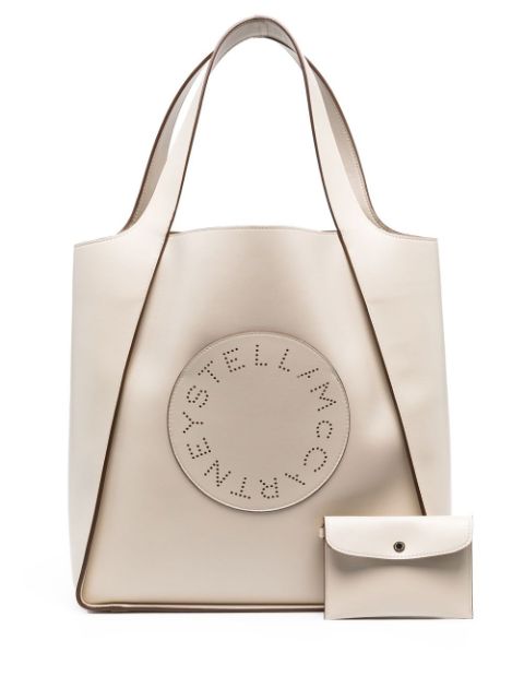 Stella McCartney Stella Logo square tote bag Women