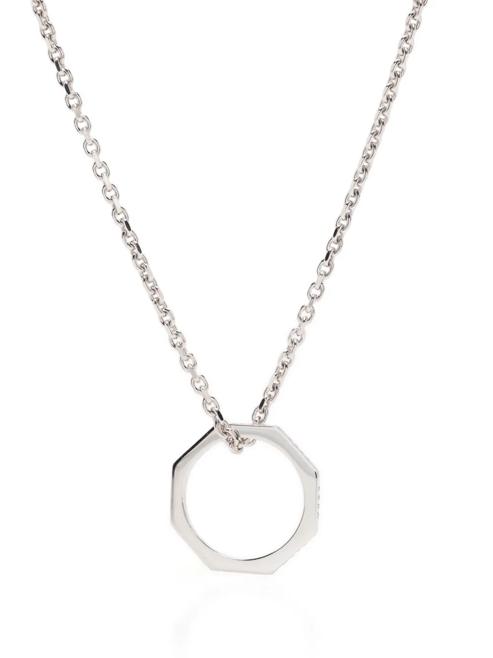 

EÉRA Oh geometric-pendant necklace - Silver