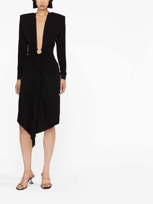 パーティードレス ALEXANDRE VAUTHIER 222DR1657 BLACK Dresses パーティードレス ALEXANDRE VAUTHIER 222DR1657 BLACK Dresses