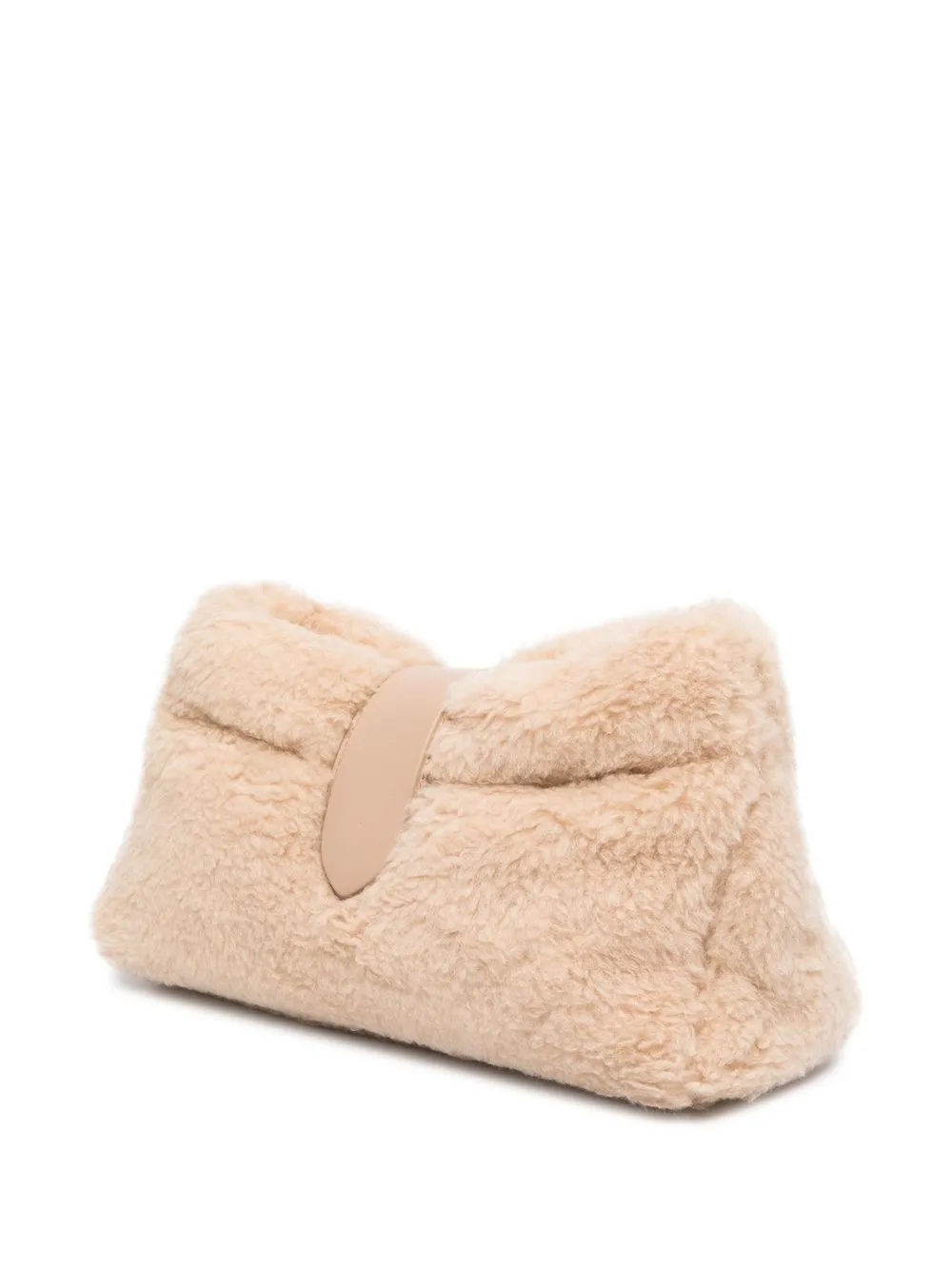 Max Mara Camel lammy shopper Beige