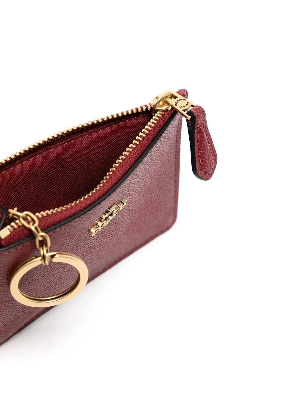 Coach Mini Skinny Cardholder In Red ModeSens