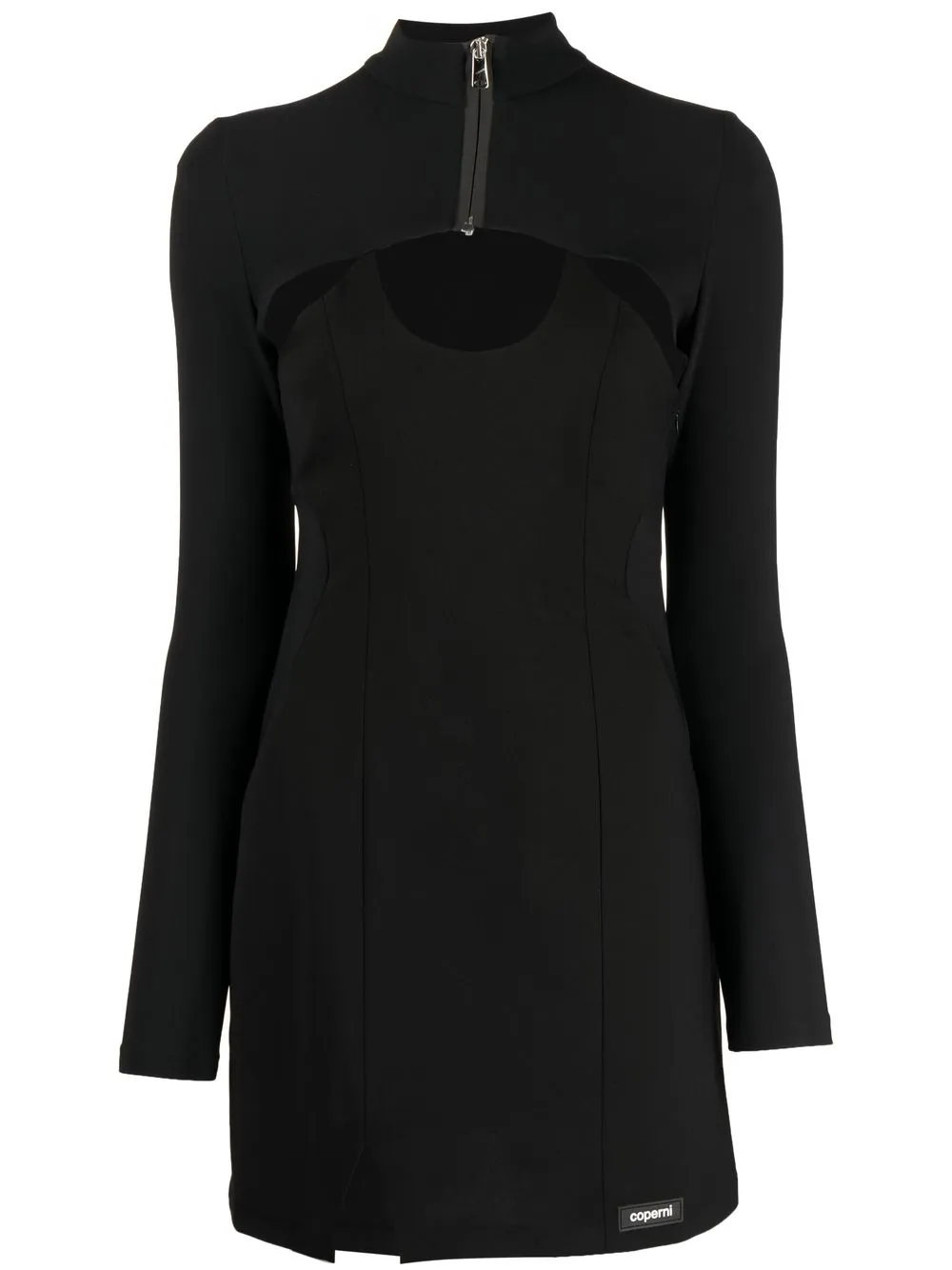 

Coperni Hybrid Tailored dress - Black