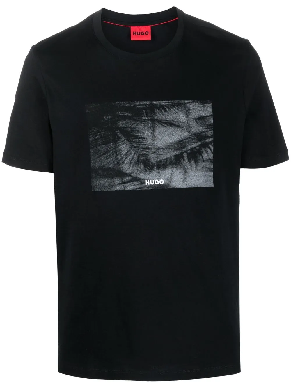

BOSS logo-print cotton T-shirt - Black