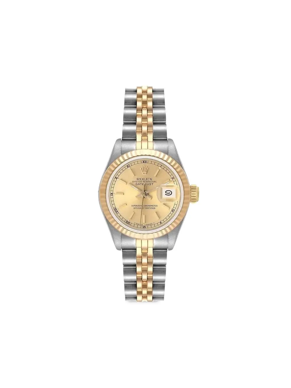 

Rolex 1990s pre-owned Datejust 26mm - Yellow