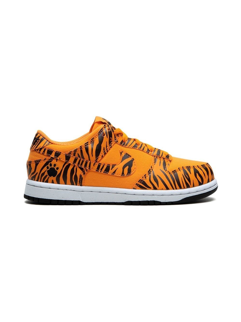 Shop Nike Dunk Low Nn Pe "tiger Stripes" Sneakers In Orange