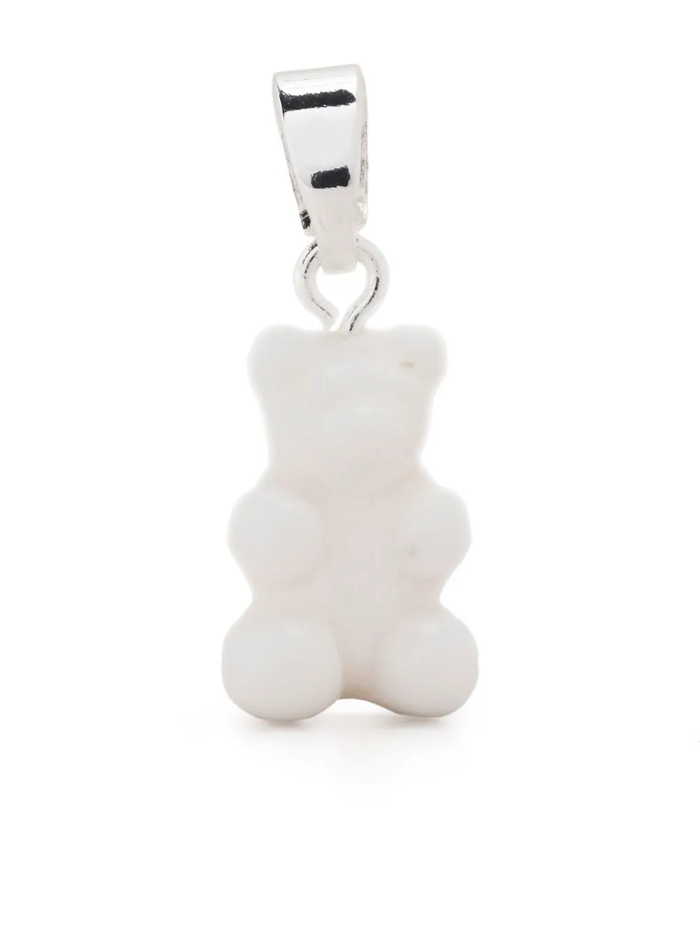 

Crystal Haze Nostalgia Bear pendant - White