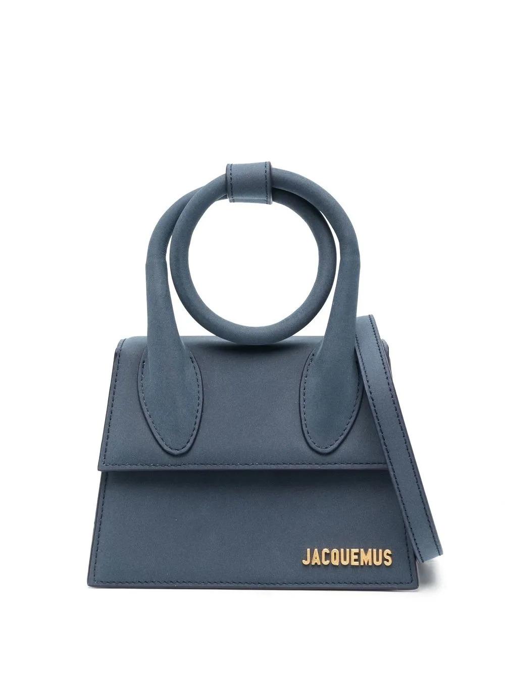 

Jacquemus logo-plaque tote bag - Blue