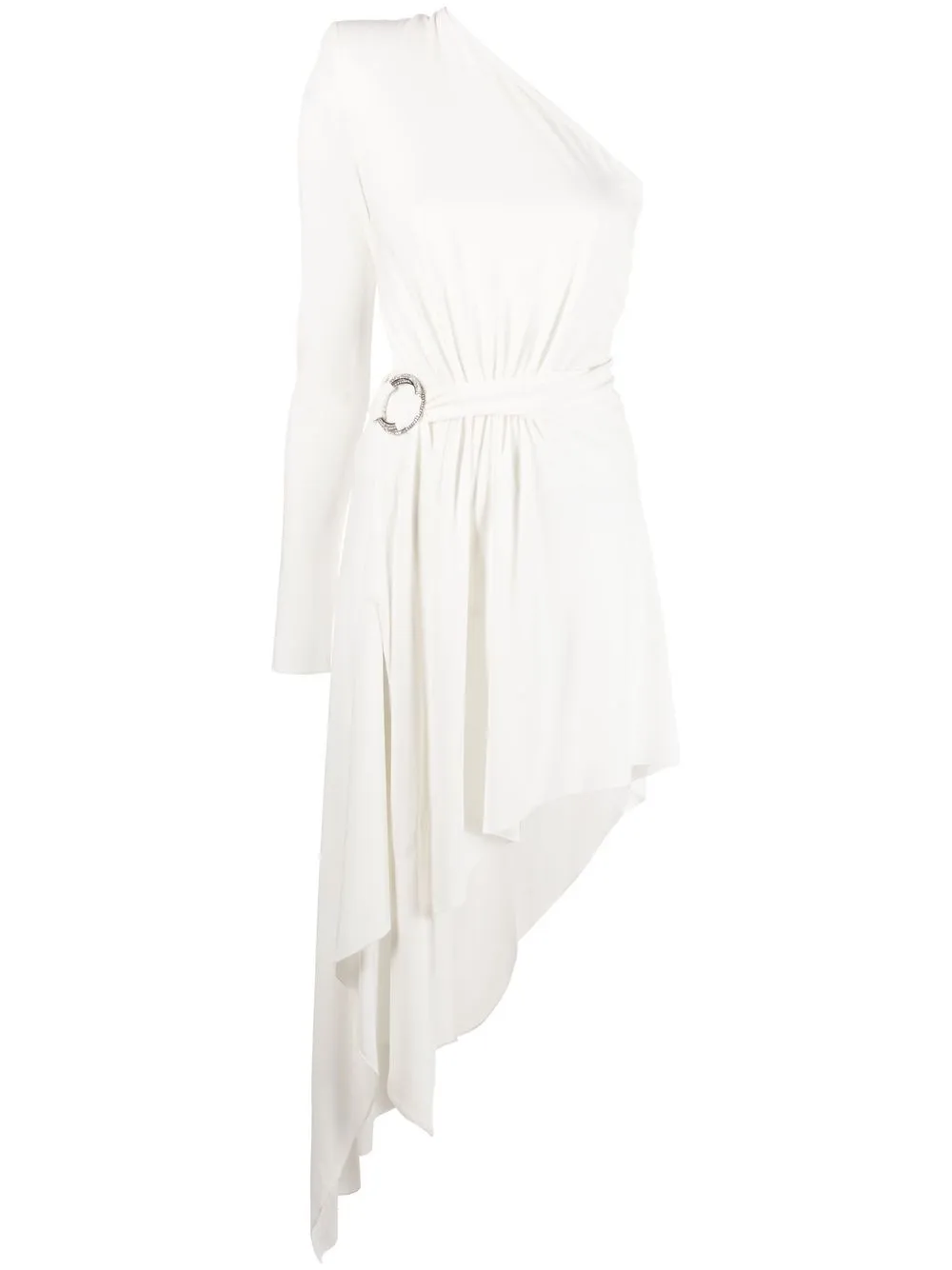 

Alexandre Vauthier asymmetric one-shoulder dress - White