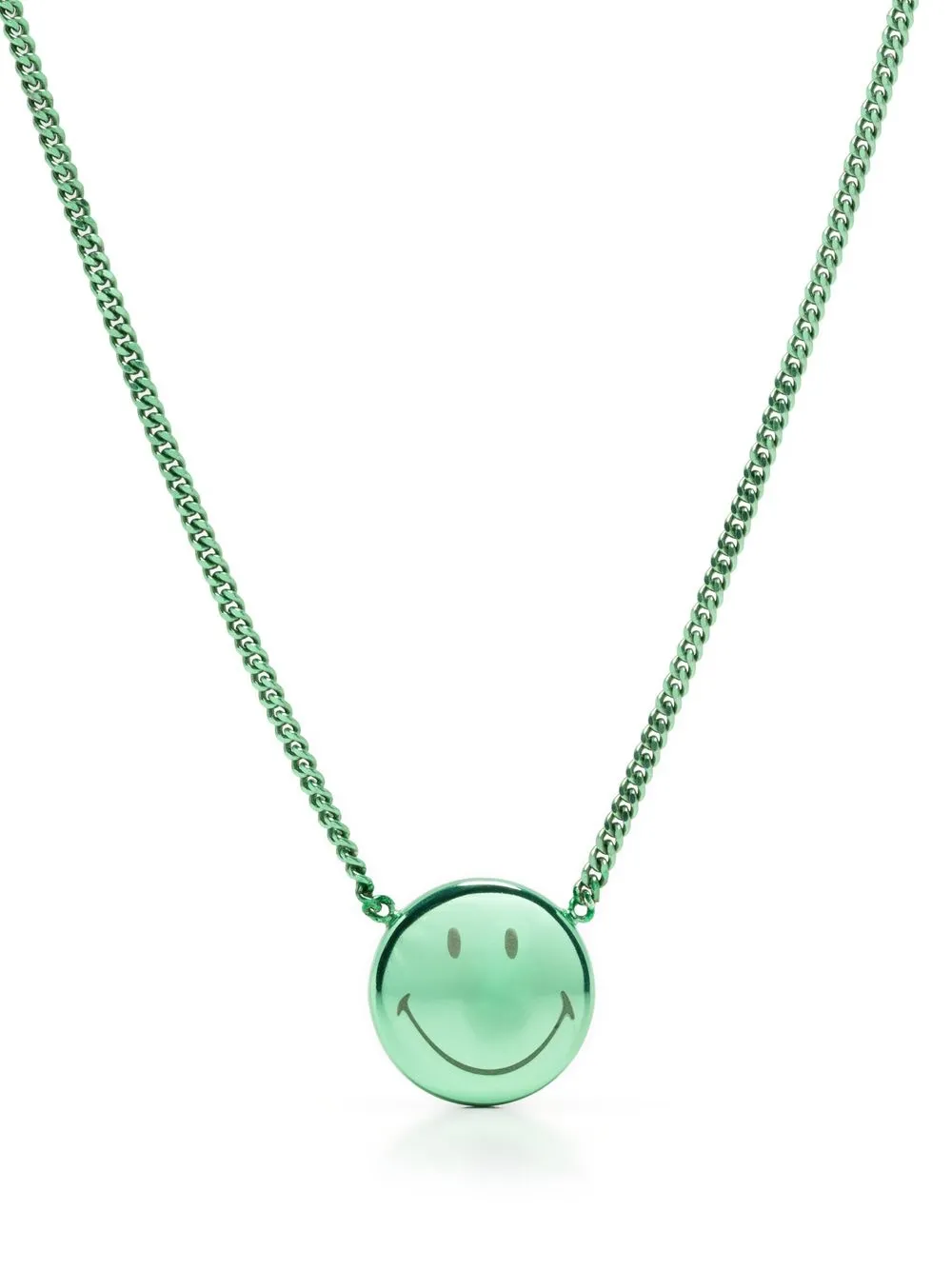 

EÉRA smiley-pendant chain necklace - Green