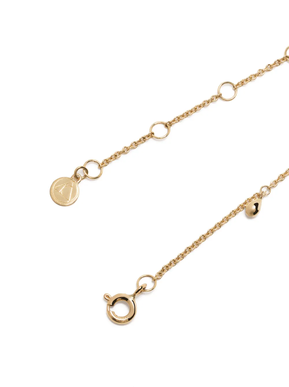 Shop The Alkemistry 18kt Yellow Gold Charm Anklet