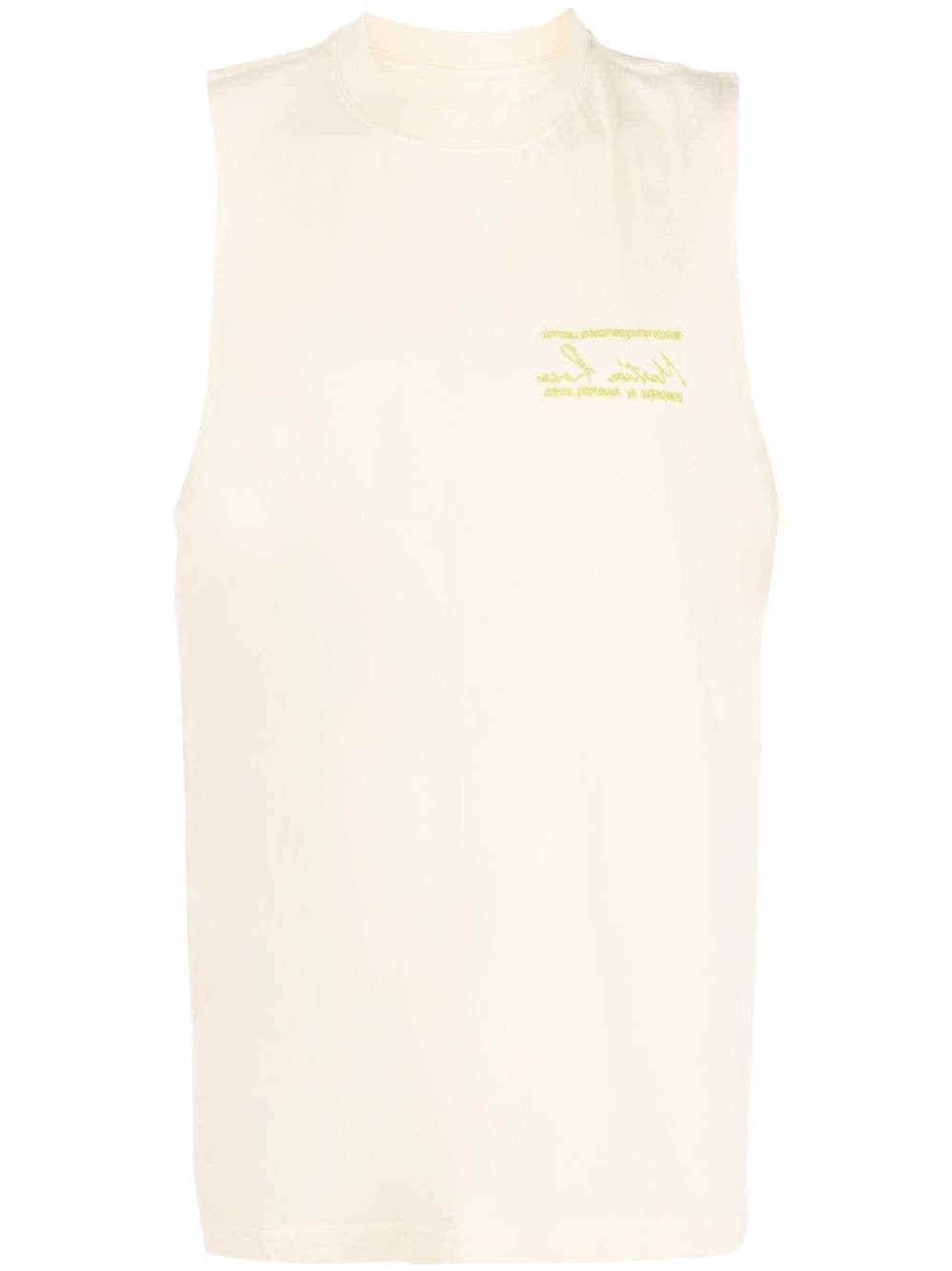 Martine Rose embroidered-logo tank top